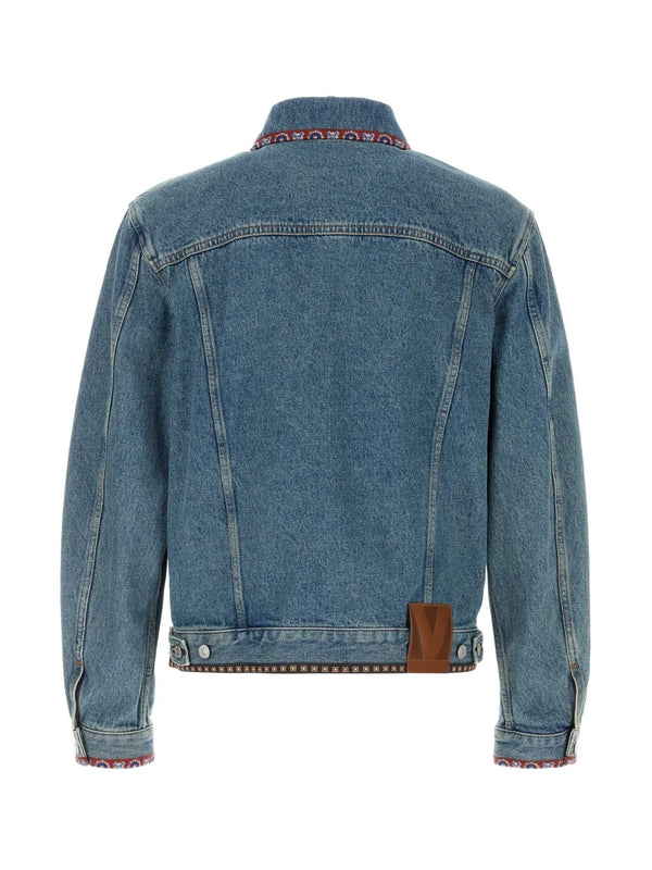 Valentino Blue Trucker