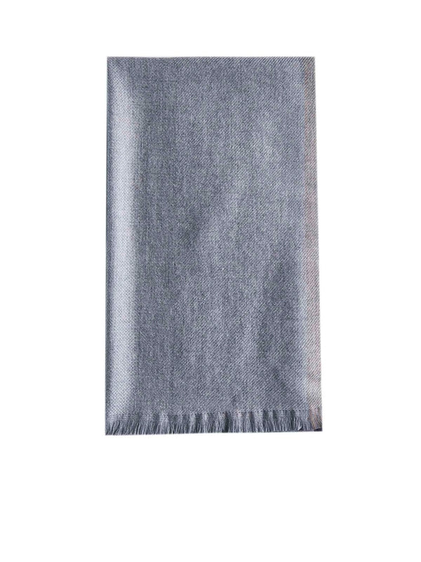 Wool Cashmere Fringe Muffler