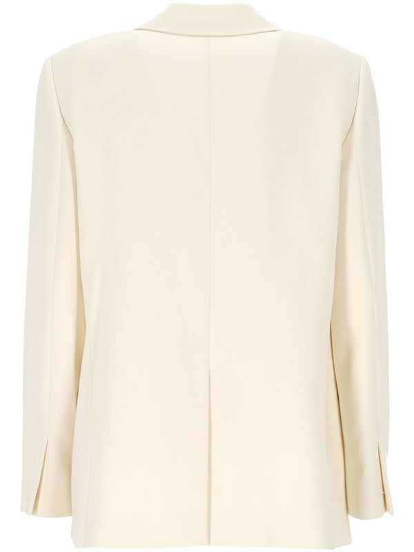 Theory White Tailored Jacket