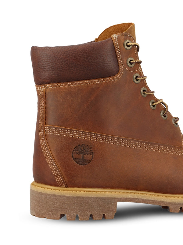 Timberland Brown Lace-Up Boots