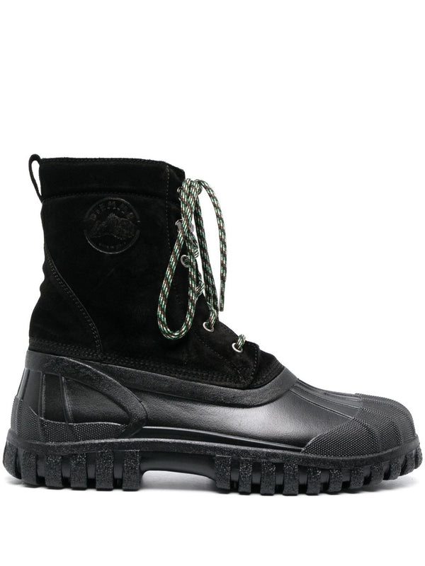 Diemme Black Lace-Up Boots