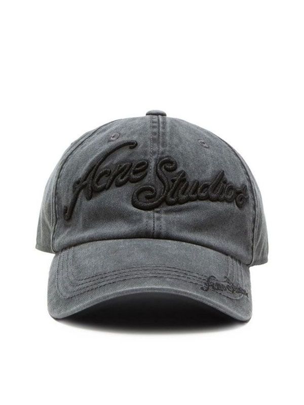 Bold Logo Embroidered Cotton Ball Cap