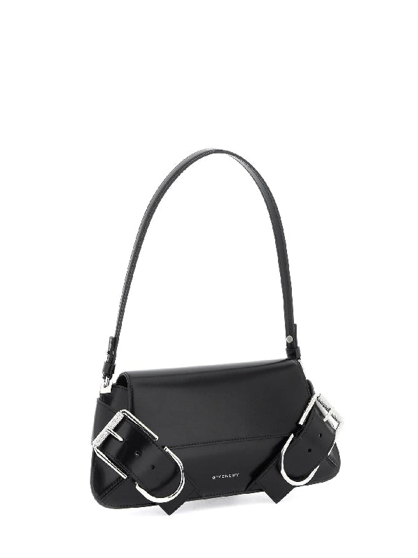 Voyou Flap Box Leather Shoulder Bag - Jente