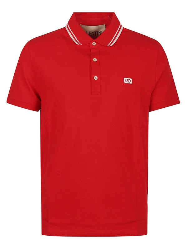 Valentino Red Polo Shirts