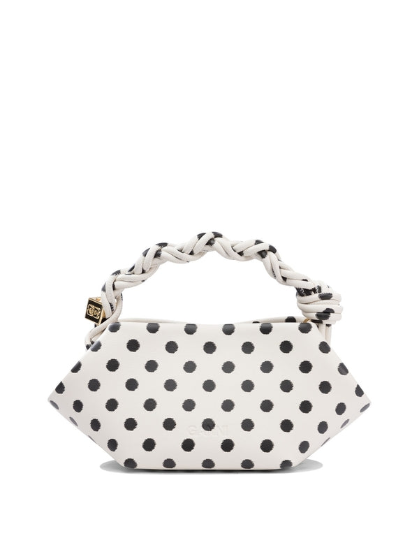 Bou Logo Decoration Leather Tote Bag