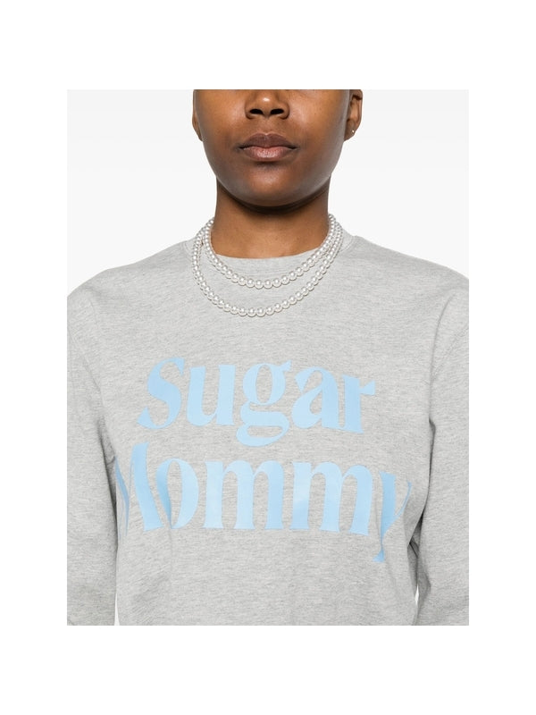 Graphic Print Long-Sleeve Top