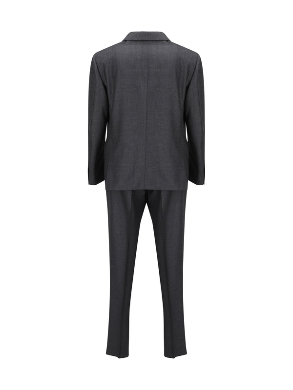 LARDINI - Boutonniere Wool Setup Suit - Jente