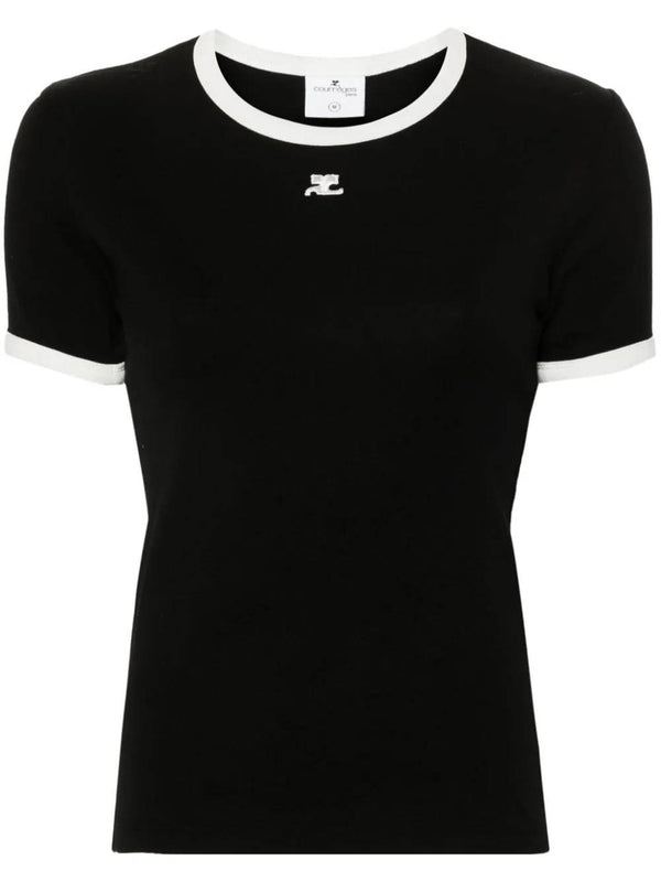 Courrèges Black Half Sleeve