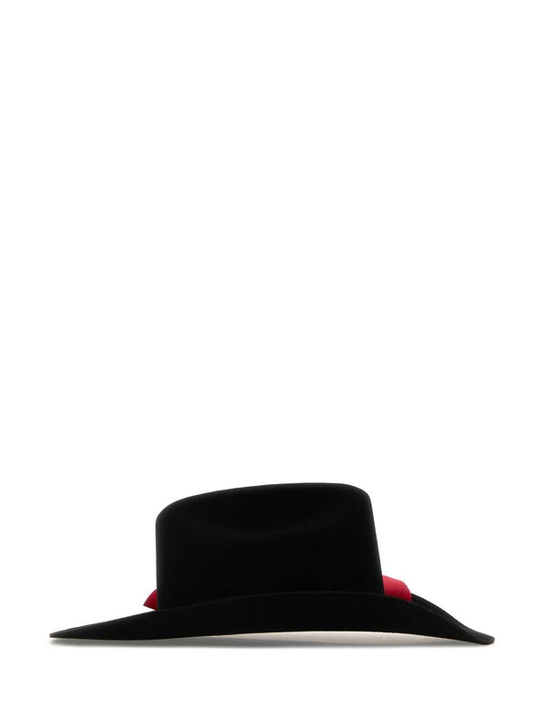 Willy Chavarria Black Fedora