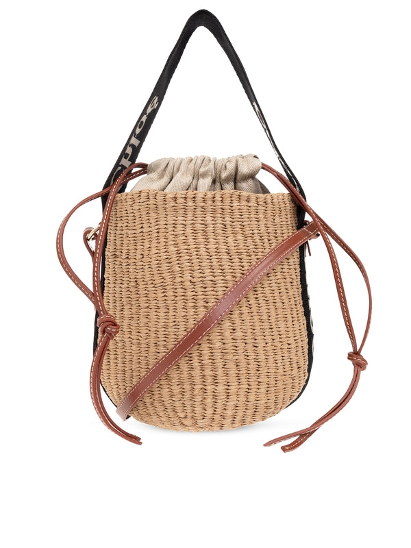 Woody Raffia
  Small Bucket Bag