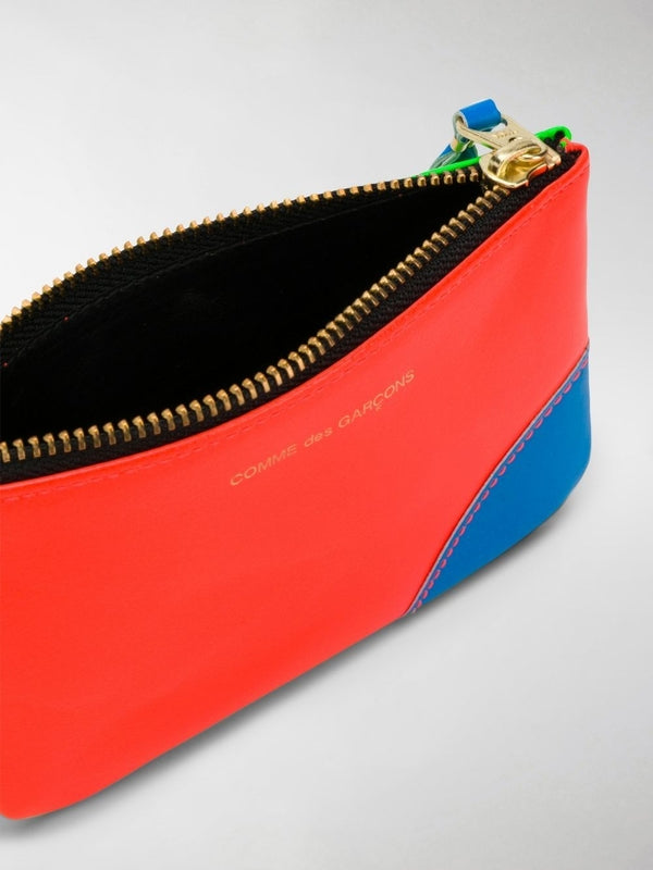 Super Fluo Leather Pouch Wallet