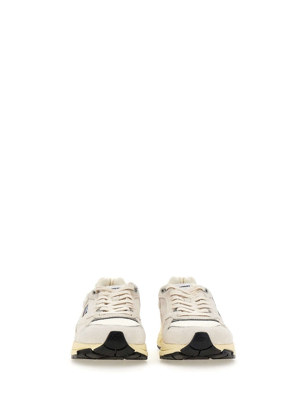 Autry Beige Low Top Sneakers