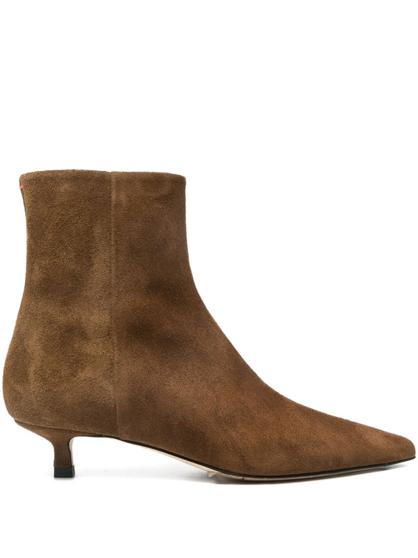 Aeyde Brown Ankle Boots