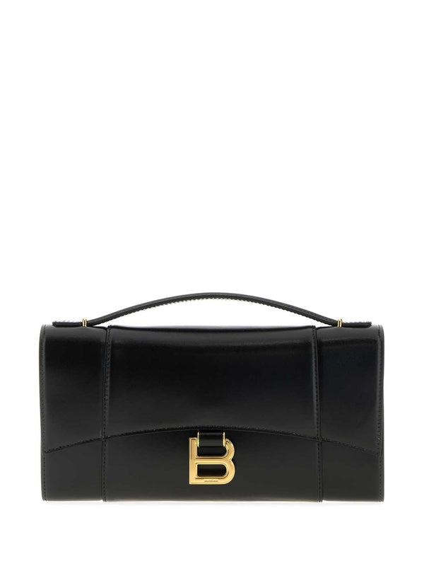 Balenciaga Hourglass Black Crossbody & Shoulder Bags