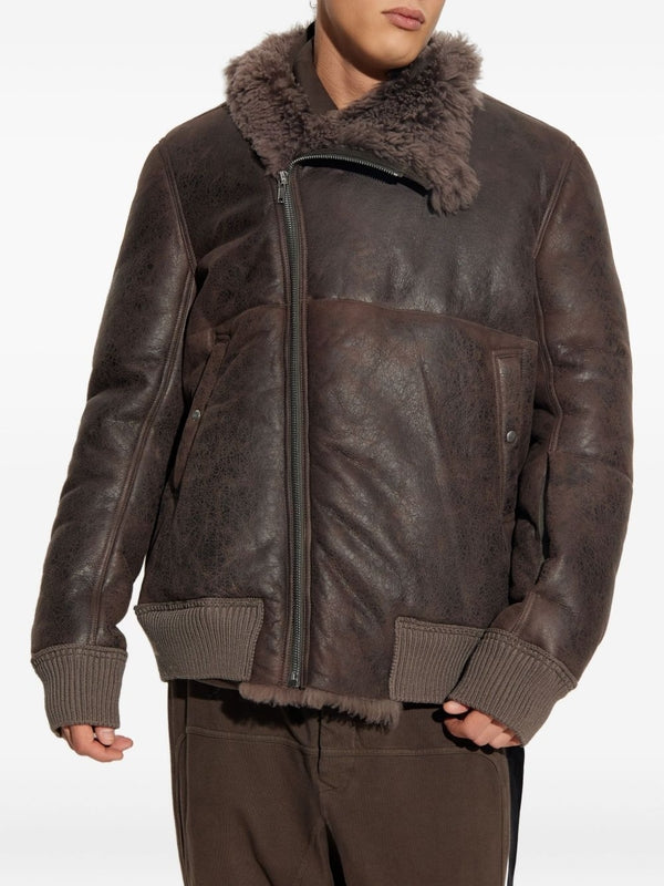 Rick Owens Brown Biker