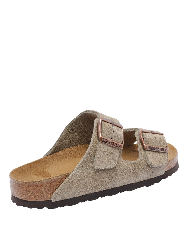 Arizona Buckle Suede Sandals