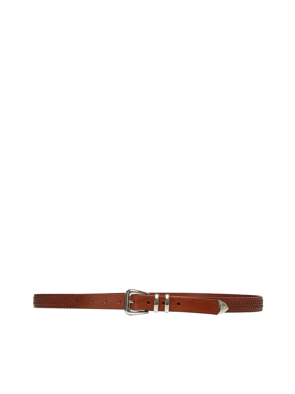 Brown Leather Belt