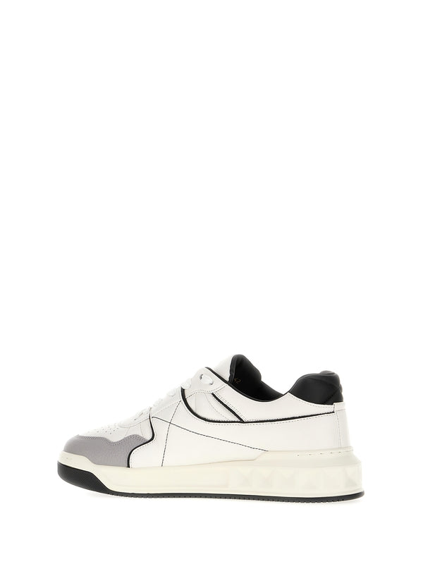 Valentino White Low Top Sneakers