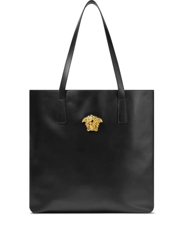 Versace Black Tote Bags