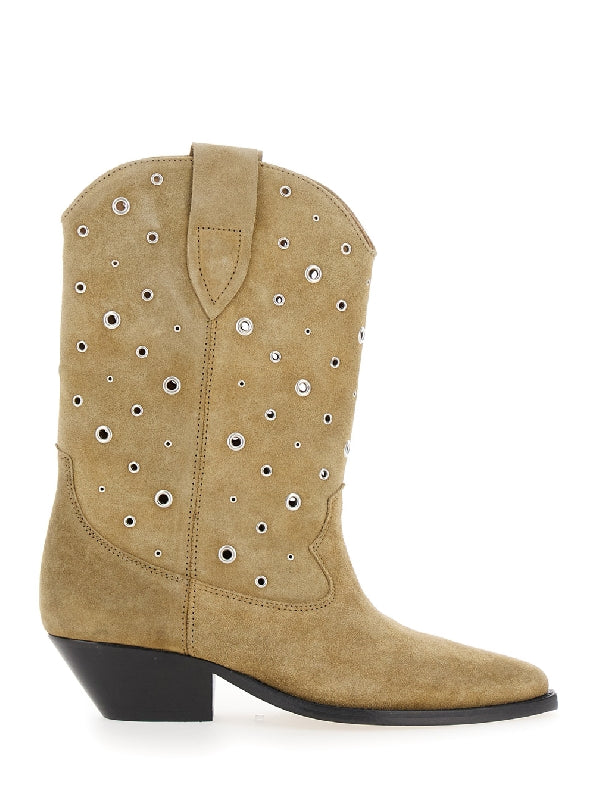 Dewina Eyelet Mid Boots