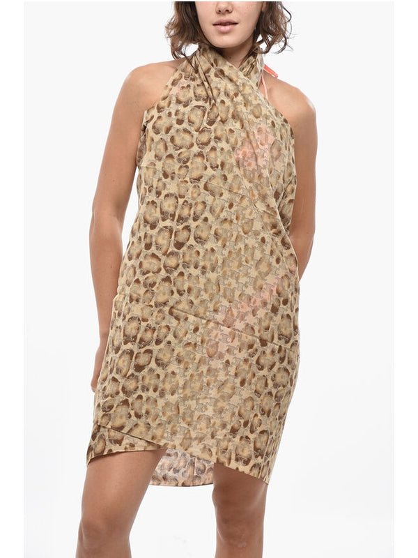 Celine Beige Mini Dress