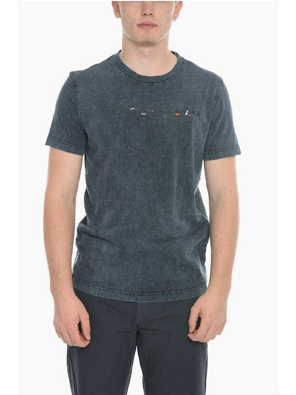 T Diegor Cotton Crewneck T-shirt