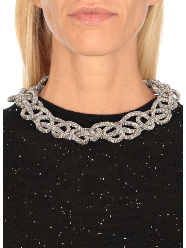 Monili Chain Link Necklace