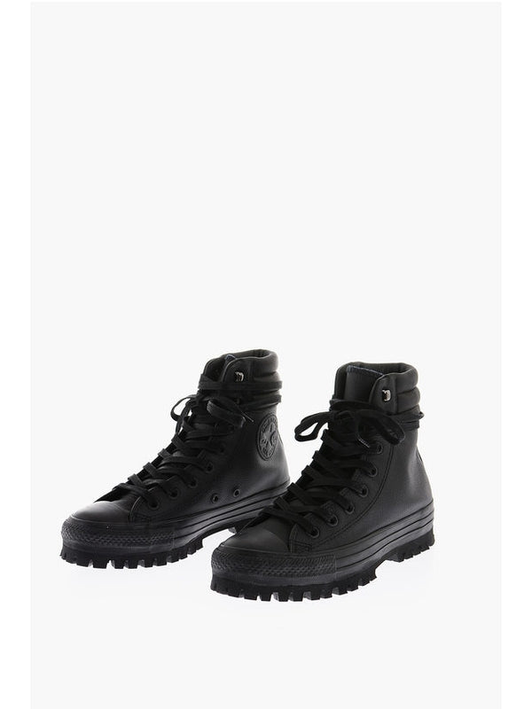 Converse Black High Top Sneakers