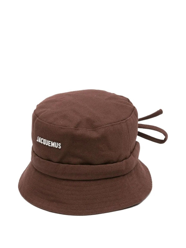 Jacquemus Brown Bucket Hats