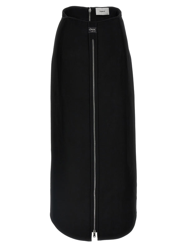 Zipper Detail
  Long Skirt