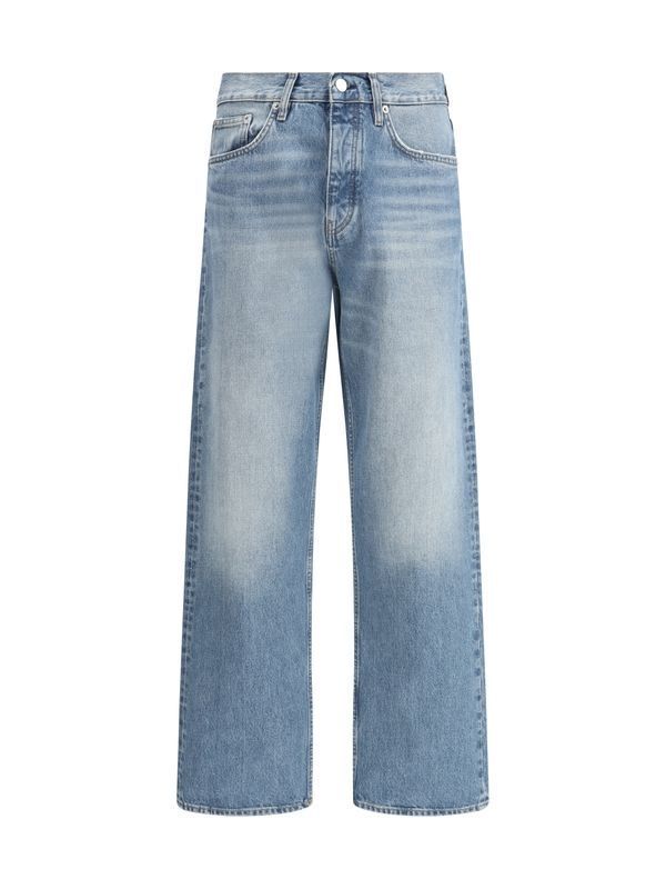 Twist Wide Denim Pants