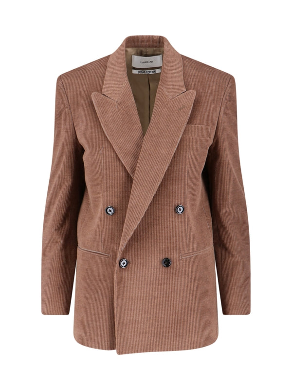 Lardini Brown Tailored Jackets