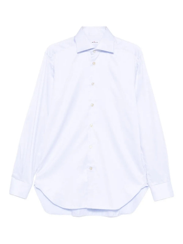 Kiton Blue Shirts