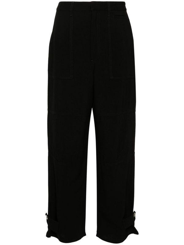 Strap Detail
  Viscose Blend Pants