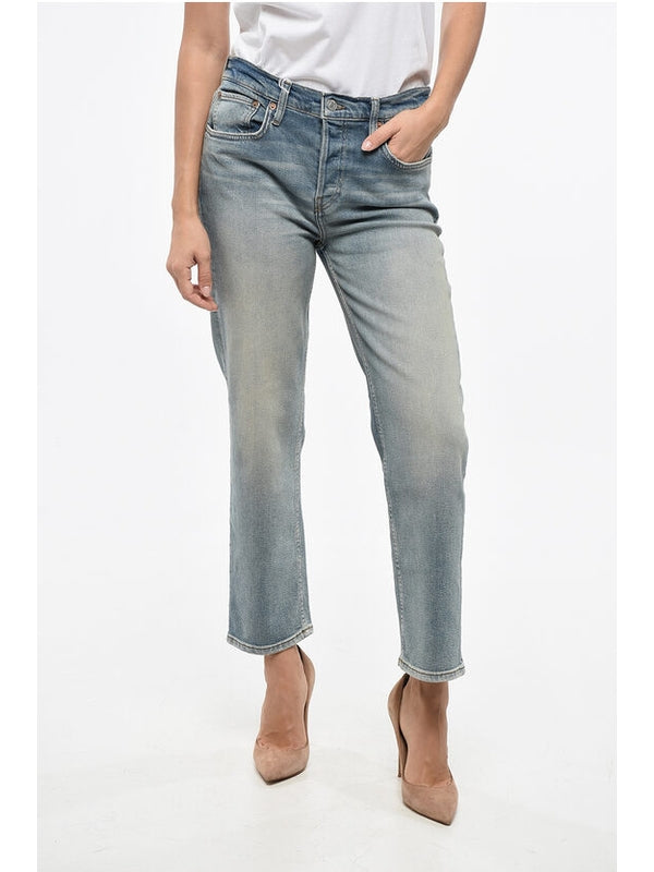 Re/Done Blue Denim Pants