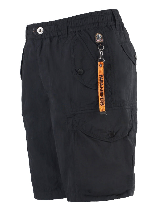 Logo Strap Nylon Bermuda Shorts