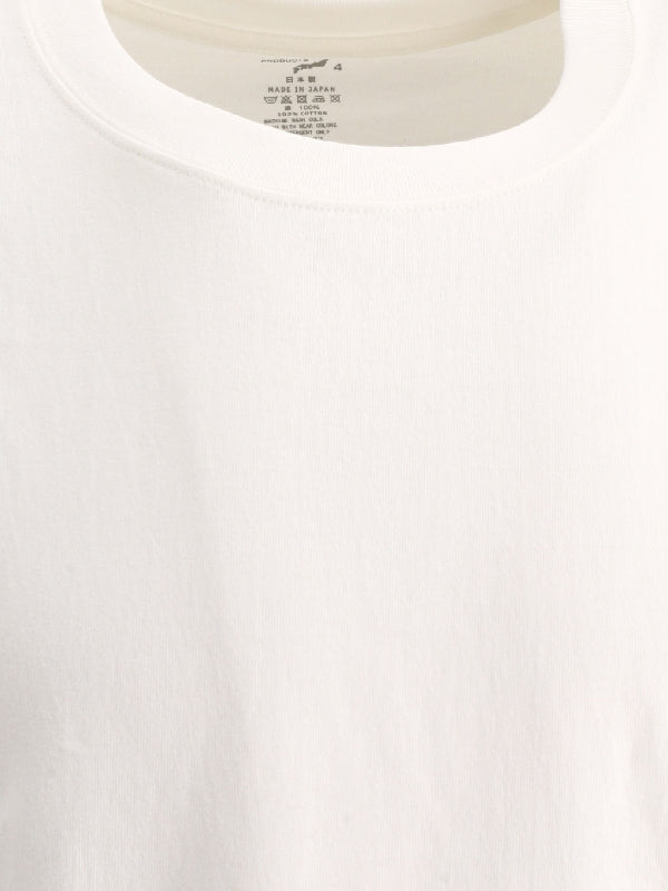 White Cotton Short Sleeve T-Shirt