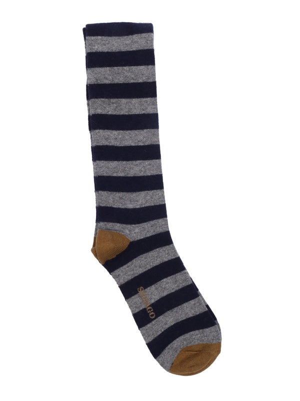 Sebago Blue Striped Socks