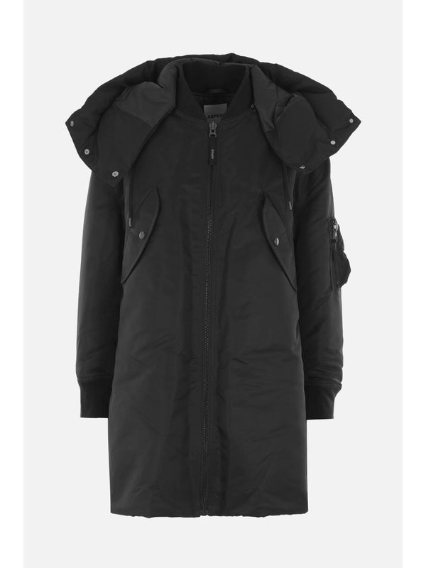 Aspesi Black Parka