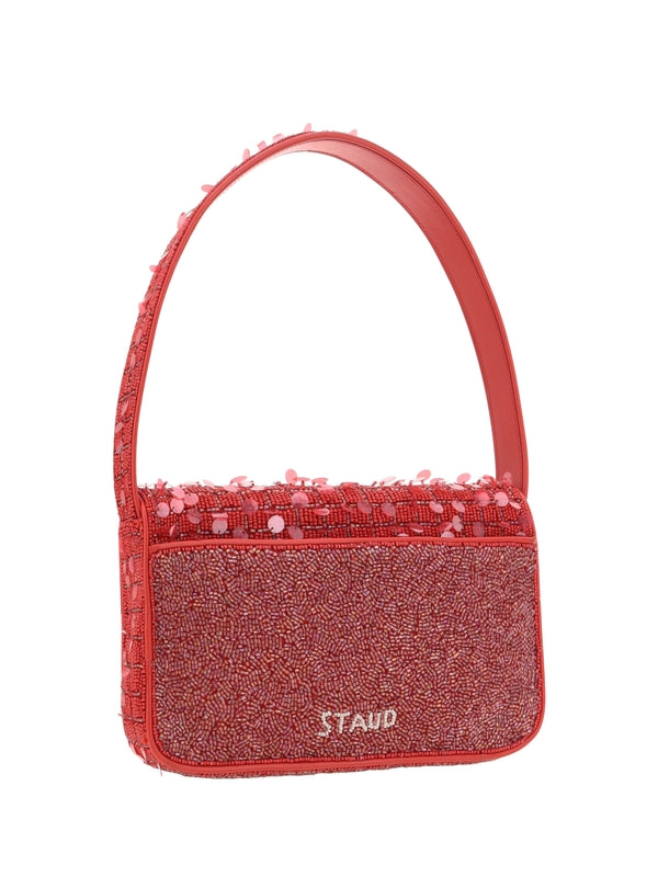 Tommy Bead Embroidery Shoulder Bag