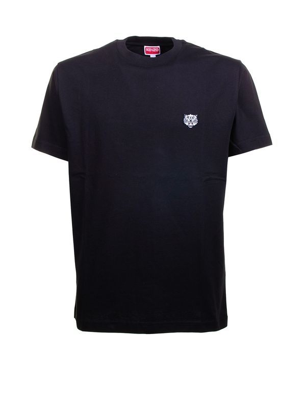 Tiger Logo Cotton T-Shirt
