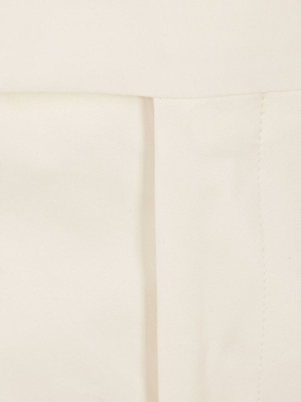 Straight Cotton Pants