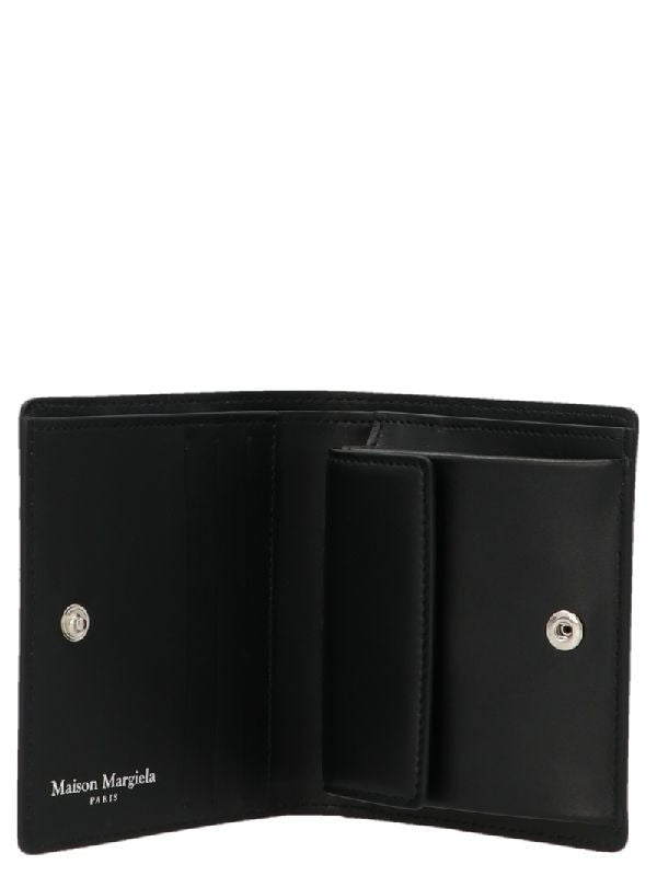 Black Leather Card Holders