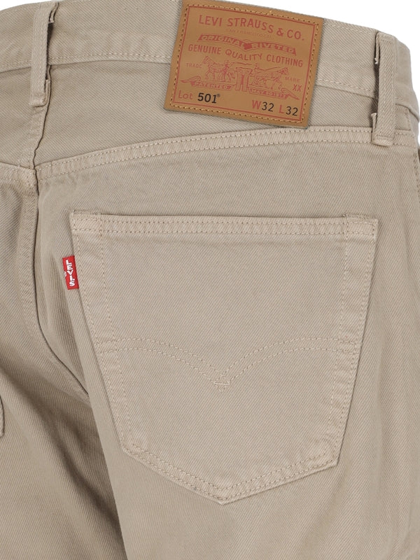 Levi'S Beige Denim Pants