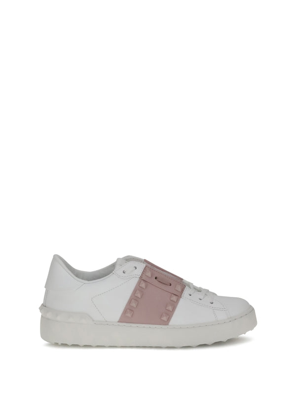 Valentino White Low Top Sneakers