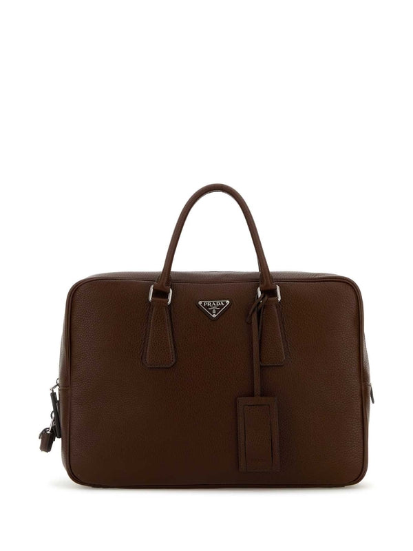 Prada Brown Brief Case