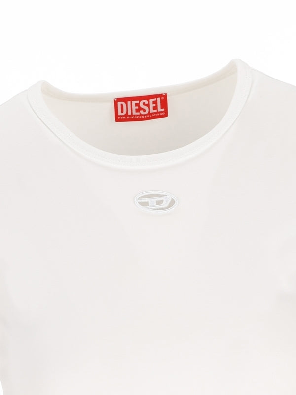 Diesel White Short Sleeve T-Shirt