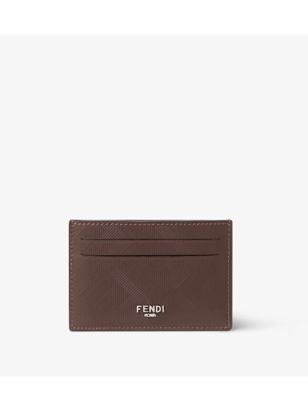 Fendi Brown Card Holders