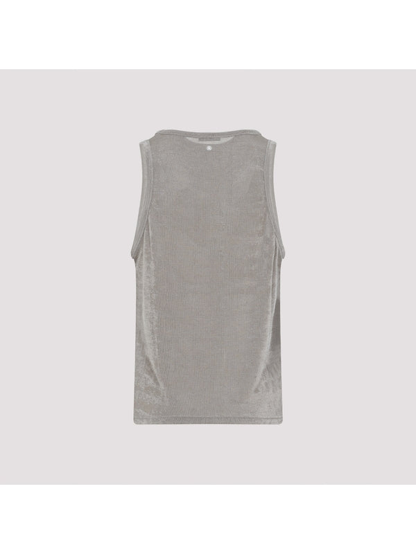 Back Logo Detail Sleeveless Top