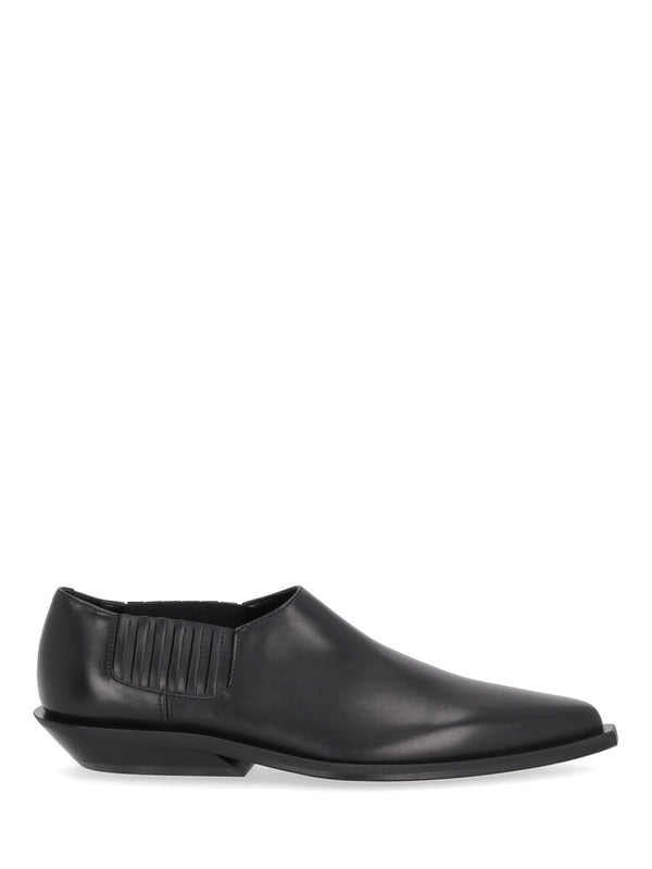 Aden Pointed Toe Calfskin Loafers